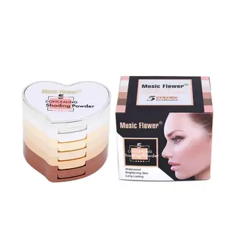 Five-layer Pressed Powder Cover Blemishes Even Skin Tone Brighten Lasting Waterproof Effect Makeup Pressed Powder
Five-layer Pressed Powder Cover Blemishes Even Skin Tone Brighten Lasting Waterproof Effect Makeup Pressed Powder