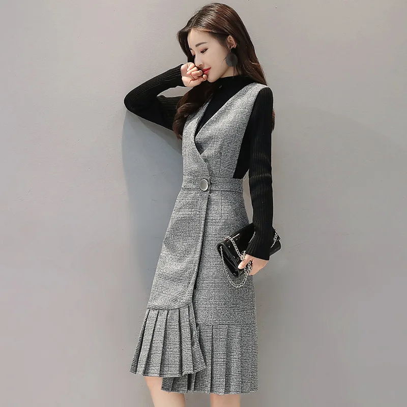 Set/Suit Skirt 2019 Autumn Popular Elegant Elegant Slim Fit Slimming Elegant Mid-length Fashion Glorious Fashion
Set/Suit Skirt 2019 Autumn Popular Elegant Elegant Slim Fit Slimming Elegant Mid-length Fashion Glorious Fashion