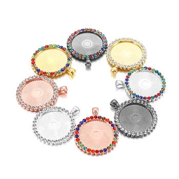 5pcs/lot 25 30 35mm Metal Cameo Cabochon Base Pendant Blank Tray Bezel Cabochon Base For DIY Jewelry Making Accessories
5pcs/lot 25 30 35mm Metal Cameo Cabochon Base Pendant Blank Tray Bezel Cabochon Base For DIY Jewelry Making Accessories