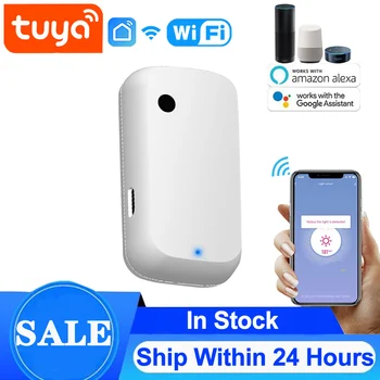 Tuya Smart Home WIFI Smart Light Sensor 180 ° Light automation Sense Linkage Control Compatible With Aleax Google Home IFTTT
Tuya Smart Home WIFI Smart Light Sensor 180 ° Light automation Sense Linkage Control Compatible With Aleax Google Home IFTTT