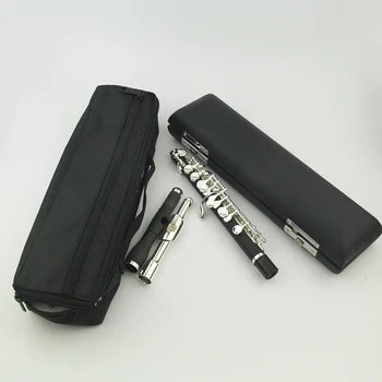 Piccolo Half-size Flute C Key Professional Cupro Silver Plated ABS Piccolo + Case Cleaning Tool Woodwind Instrument
Piccolo Half-size Flute C Key Professional Cupro Silver Plated ABS Piccolo + Case Cleaning Tool Woodwind Instrument