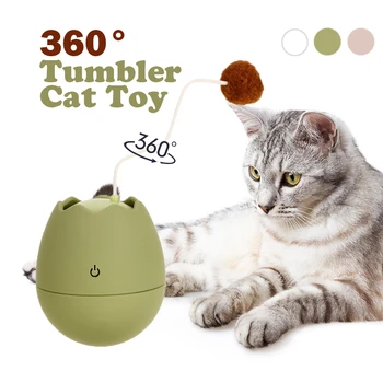 360° Eggshell Smart Rotating Tumbler Cat Toy Rolling Ball Cute Interactive Training Automatic Game Supplies Kitten Toys Catch
360° Eggshell Smart Rotating Tumbler Cat Toy Rolling Ball Cute Interactive Training Automatic Game Supplies Kitten Toys Catch
