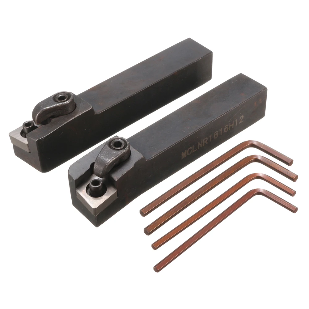 MCLNR 1616H12 + MCLNL 1616H12 Lathe Index Turning Tool Holder + 4Pcs Wrenches for CNMG1204 16x16m Rod Industrial Lathe Tools
MCLNR 1616H12 + MCLNL 1616H12 Lathe Index Turning Tool Holder + 4Pcs Wrenches for CNMG1204 16x16m Rod Industrial Lathe Tools