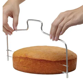 Double Line Adjustable Metal Cake Cutter Stainless Steel Cake Pastry Slicer Tools Decorating Mold Bakeware Kitchen Baking Tool
Double Line Adjustable Metal Cake Cutter Stainless Steel Cake Pastry Slicer Tools Decorating Mold Bakeware Kitchen Baking Tool