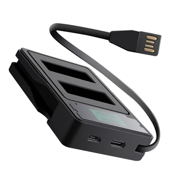 LCD Display 2 Channel USB Camera Battery Charger Power Display for -GoPro HERO 9 Black Action Camera Accessories
LCD Display 2 Channel USB Camera Battery Charger Power Display for -GoPro HERO 9 Black Action Camera Accessories