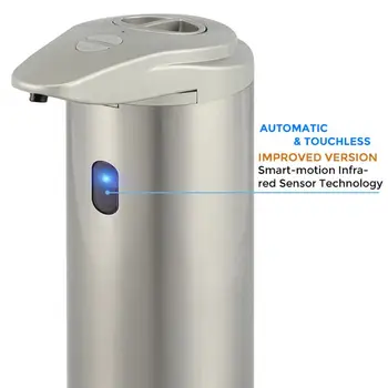Automatic Liquid Soap Dispenser Smart Sensor Infrared Touchless Hand Washing Dispenser ABS Foaming Hand Washer For Bathroom
Automatic Liquid Soap Dispenser Smart Sensor Infrared Touchless Hand Washing Dispenser ABS Foaming Hand Washer For Bathroom