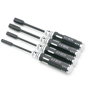 RC Model Tool 4PCS Hex Screw Drivers Hex Nut Socket Wrench Sleeve Wheel Spanner 4.0/5.5/7.0/8.0mm for Daily Making Manual
RC Model Tool 4PCS Hex Screw Drivers Hex Nut Socket Wrench Sleeve Wheel Spanner 4.0/5.5/7.0/8.0mm for Daily Making Manual