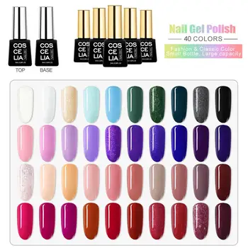 COSCELIA NEW 40Pcs Gel Nail Polish Set All For Manicure Nail Art Set Soak Off Semi Permanent Pure Gel Varnish Top Base Coat Set
COSCELIA NEW 40Pcs Gel Nail Polish Set All For Manicure Nail Art Set Soak Off Semi Permanent Pure Gel Varnish Top Base Coat Set