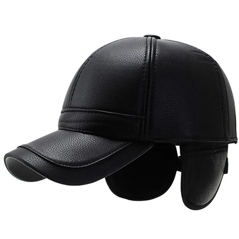 Adjustable Size Men's Warm Baseball Caps Winter Imitation Leather Cold Proof Earmuffs Hats Male Bone Simple Casual Sports Caps
Adjustable Size Men's Warm Baseball Caps Winter Imitation Leather Cold Proof Earmuffs Hats Male Bone Simple Casual Sports Caps