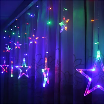 LED Curtain String Light 3M 96LEDs Star String Fariy Lights 8 modes Xmas light Holiday For Wedding/Party/Curtain/Garden Decor
LED Curtain String Light 3M 96LEDs Star String Fariy Lights 8 modes Xmas light Holiday For Wedding/Party/Curtain/Garden Decor