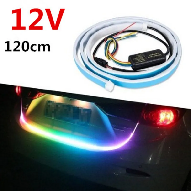 Amber Turn Signal Flow led trunk Strip light Tailgate luggage 12V Car Rear Lamp Dynamic Streamer Floating led strip
Amber Turn Signal Flow led trunk Strip light Tailgate luggage 12V Car Rear Lamp Dynamic Streamer Floating led strip