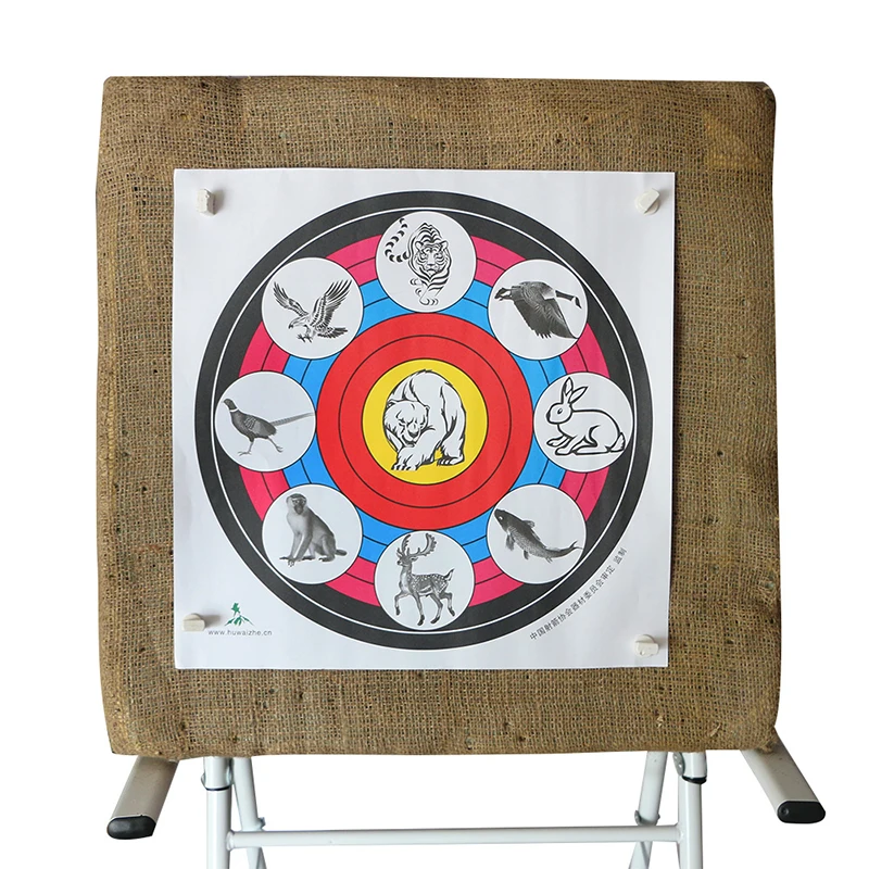 10Pcs 40*40CM Animal Pattern Target Paper Scenic Area Entertainment Arrow Target high quality Target Paper
10Pcs 40*40CM Animal Pattern Target Paper Scenic Area Entertainment Arrow Target high quality Target Paper