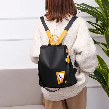 Women Ladies Fashion Mixedcolor Waterproof Backpack Tote Shoulder Backpack Bags 2020 New Модный женский рюкзак
Women Ladies Fashion Mixedcolor Waterproof Backpack Tote Shoulder Backpack Bags 2020 New Модный женский рюкзак