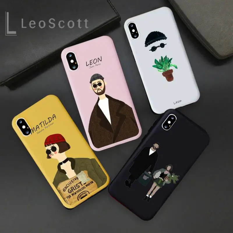Leon Matilda Natalie Portman Movie Phone Case Candy Color for iPhone 11 12 mini pro XS MAX 8 7 6 6S Plus X 5S SE 2020 XR
Leon Matilda Natalie Portman Movie Phone Case Candy Color for iPhone 11 12 mini pro XS MAX 8 7 6 6S Plus X 5S SE 2020 XR