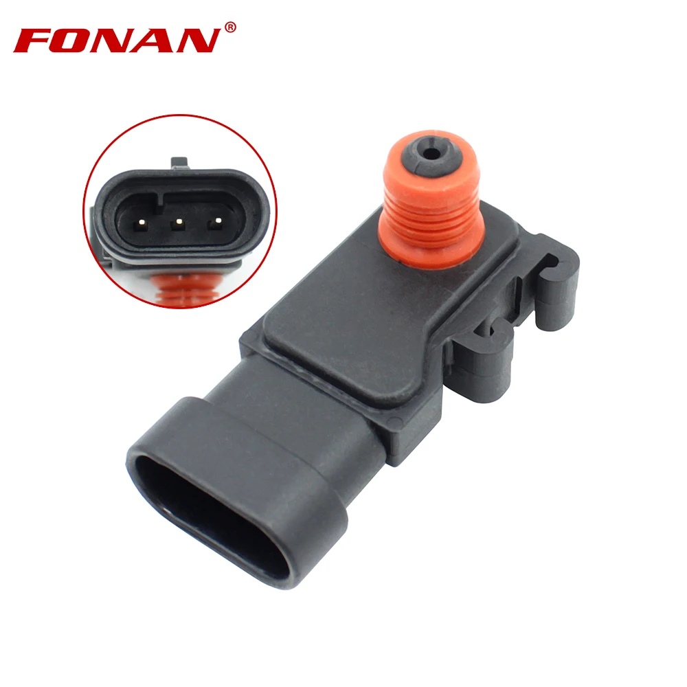 

MAP Manifold Absolute Pressure Sensor For Chevrolet Equinox 3.4 V6 4x4 SUV Petrol 2003 - 2009 16212460