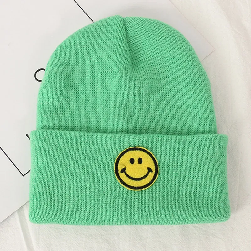 green knit cap