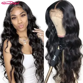 Brazilian Body Wave Lace Front Wig Remy 180 Density Lace Wig 13x4 Pre Plucked Lace Front Human Hair Wigs For Black Wonder girl 
Brazilian Body Wave Lace Front Wig Remy 180 Density Lace Wig 13x4 Pre Plucked Lace Front Human Hair Wigs For Black Wonder girl