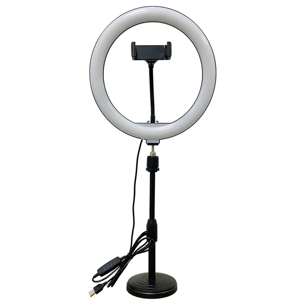 Photography Selfie Stick Ring Light 20cm LED Makeup Ring Lamp With Phone Holder USB Plug For Live Stream Youtube Video
Photography Selfie Stick Ring Light 20cm LED Makeup Ring Lamp With Phone Holder USB Plug For Live Stream Youtube Video