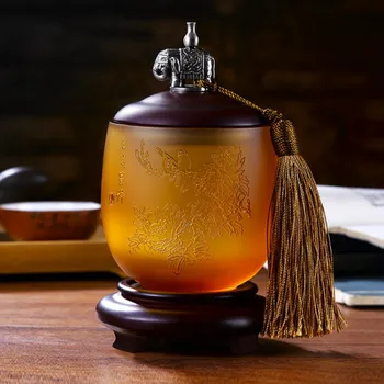 Art Creative Tea Box Glass Storage Sealed Chinese Container Weed Smell Proof Gift Tea Box Cajas De Te Kitchen Teaware DB60TB
Art Creative Tea Box Glass Storage Sealed Chinese Container Weed Smell Proof Gift Tea Box Cajas De Te Kitchen Teaware DB60TB