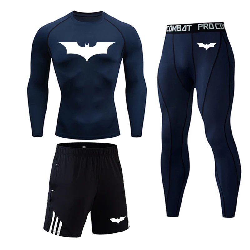 Compression Men's Sport Suits Quick Dry Running sets Clothes Sports Joggers Training Gym Fitness Tracksuits Running 3-Pce Set
Compression Men's Sport Suits Quick Dry Running sets Clothes Sports Joggers Training Gym Fitness Tracksuits Running 3-Pce Set
