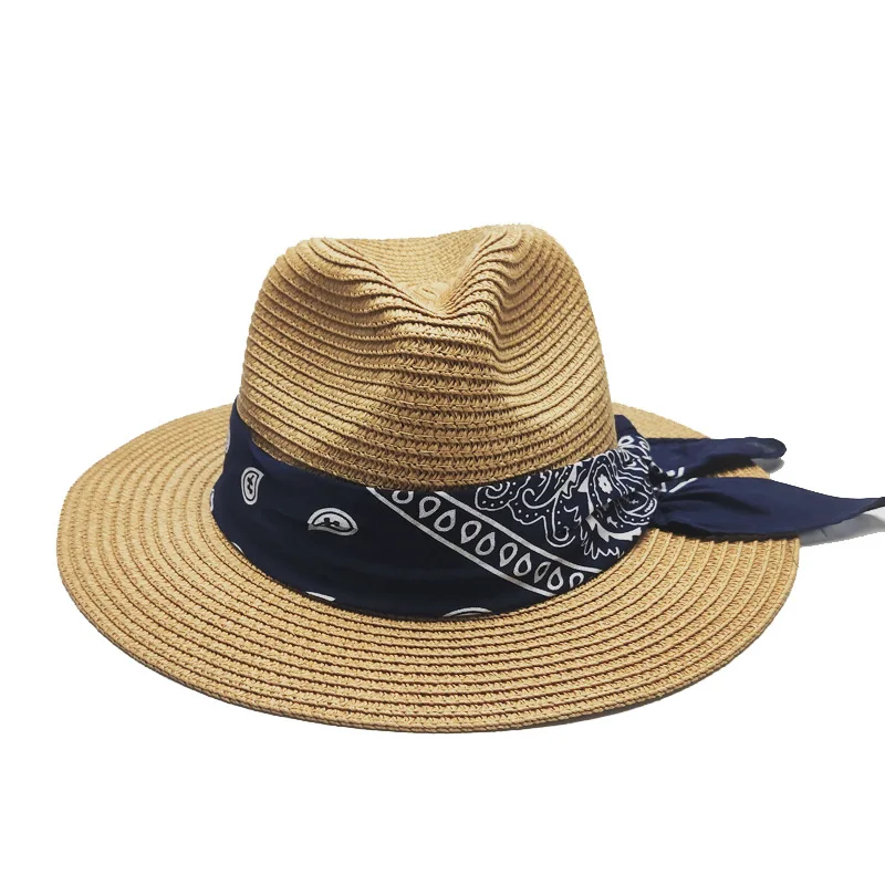 New Straw All-match Straw Hat Bow Sun Protection Windproof Sand-Proof Fashion Dome Short Brim Men's Hat summer floppy beach hats
New Straw All-match Straw Hat Bow Sun Protection Windproof Sand-Proof Fashion Dome Short Brim Men's Hat summer floppy beach hats