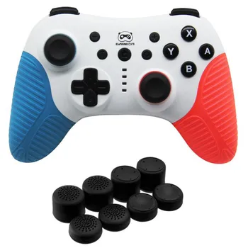 Wireless Bluetooth Gamepad Controller Turbo Dual Vibration Motors Handle Pad 6-axis Gyroscope For Nintendo Switch NS,PC,PS3 Play
Wireless Bluetooth Gamepad Controller Turbo Dual Vibration Motors Handle Pad 6-axis Gyroscope For Nintendo Switch NS,PC,PS3 Play
