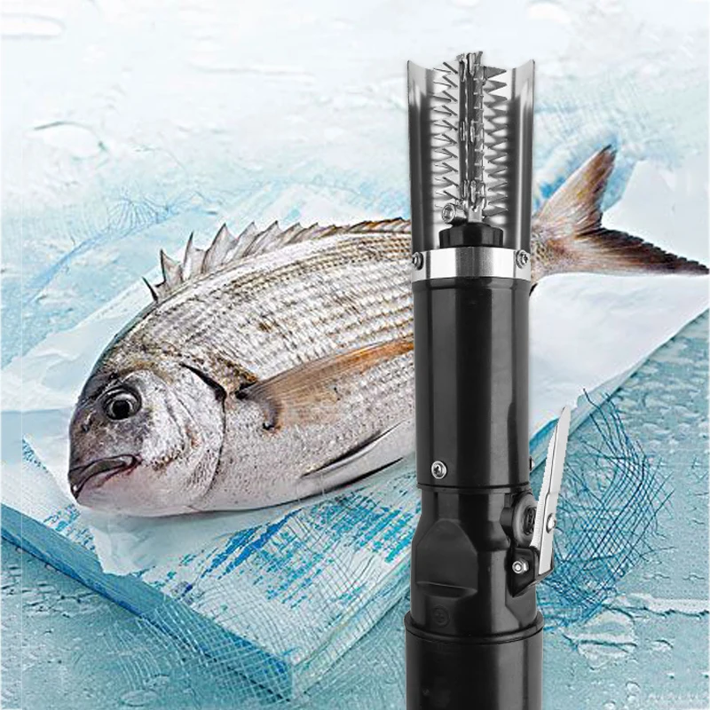 Electric Fish Scaler Portable Wireless Charging Fully Automatic Thick Stainless Steel Fish Kill Tool Save Effort Scaling Tools
Electric Fish Scaler Portable Wireless Charging Fully Automatic Thick Stainless Steel Fish Kill Tool Save Effort Scaling Tools