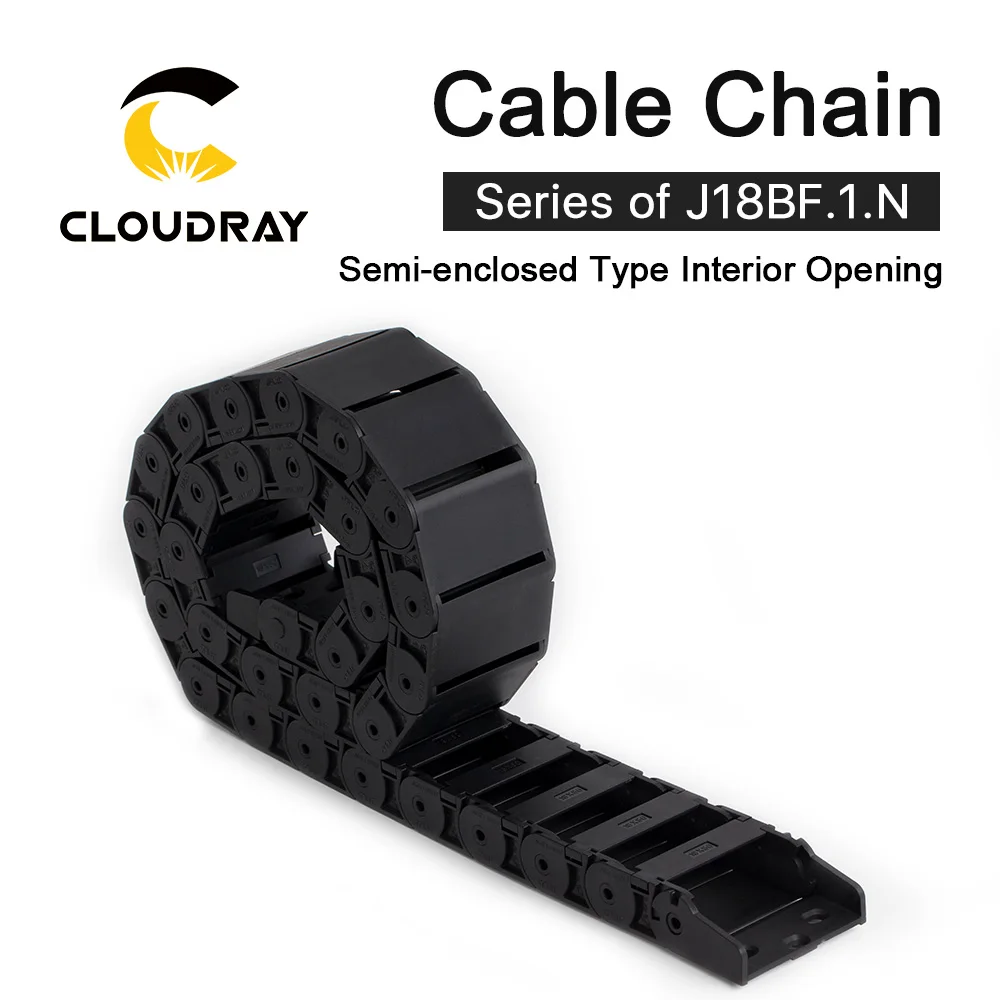 Полузакрытый кабель Cloudray 18x18 18x25 18x37 18x50|cable chain|chain transmissionchain drag |