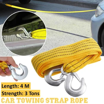 4/3 Meters 3Tons Car Tow Cable Emergency Trailer Rope With 2 Anti-Slip Hooks Eagle hook Style Car Towing Strap Rope
4/3 Meters 3Tons Car Tow Cable Emergency Trailer Rope With 2 Anti-Slip Hooks Eagle hook Style Car Towing Strap Rope