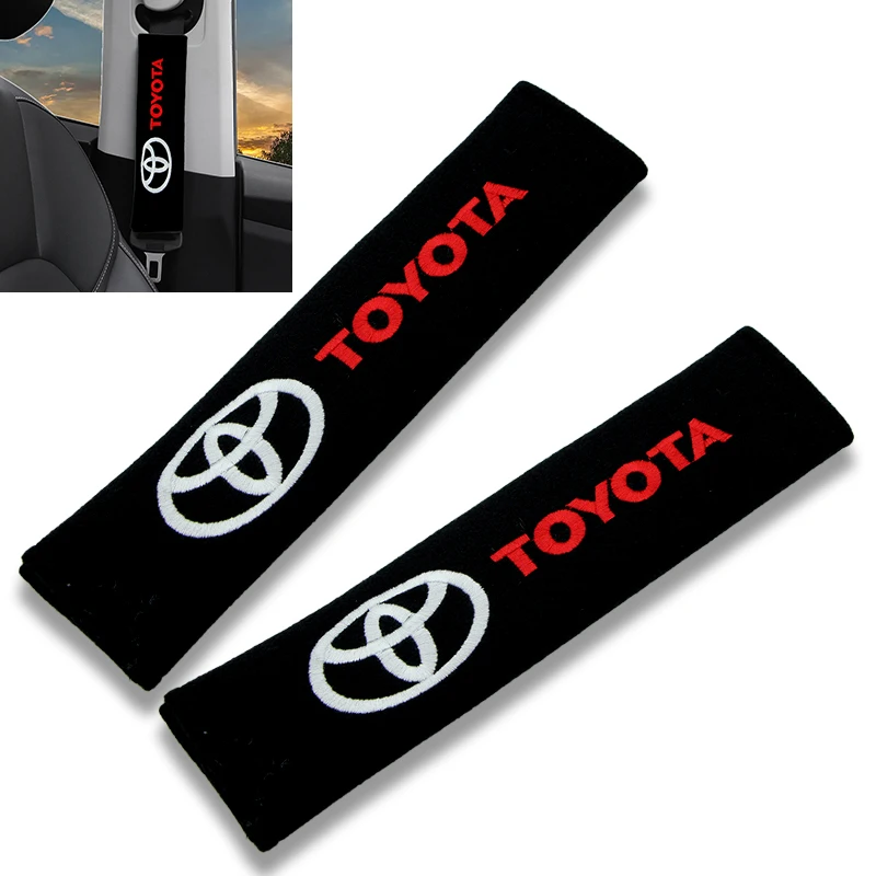 2pcs Cotton Car Badge Seat Belt Shoulder Protection Cushion for Toyotas Corolla Yaris Rav4 Avensis Auris Camry C-hr 86 Prius
2pcs Cotton Car Badge Seat Belt Shoulder Protection Cushion for Toyotas Corolla Yaris Rav4 Avensis Auris Camry C-hr 86 Prius