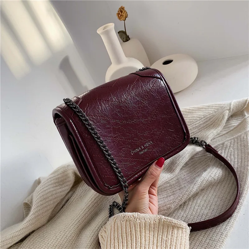 Autumn And Winter Retro Chain Bag WOMEN'S Messenger Bag 2019 New Style chao wang Red Shoulder Bag Bag High Grade Sense Square Sl
Autumn And Winter Retro Chain Bag WOMEN'S Messenger Bag 2019 New Style chao wang Red Shoulder Bag Bag High Grade Sense Square Sl