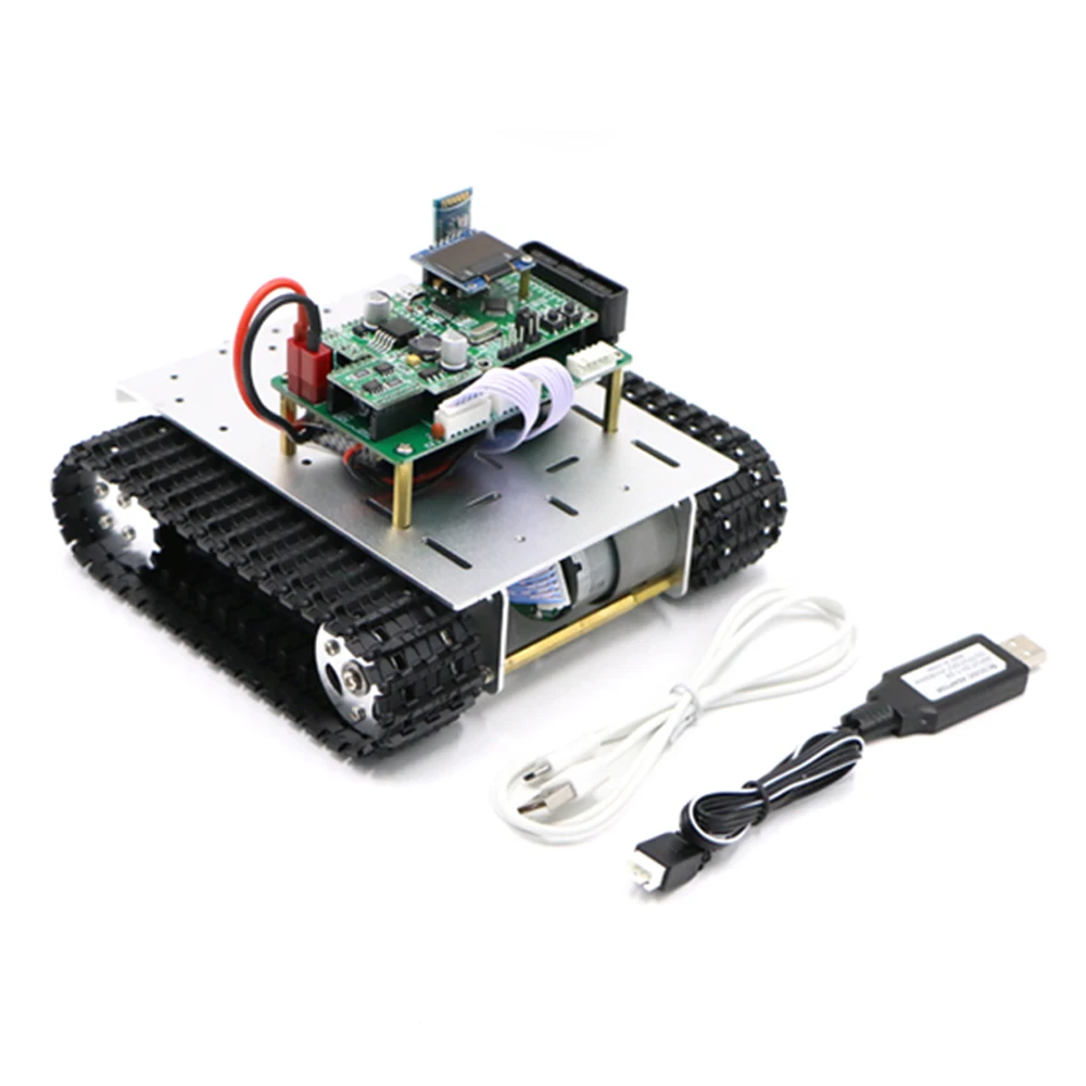 Track wheel APP bluetooth RC Remote Control robot smart car Chassis Kit for Arduinos - Education learning Smart Car Kit
Track wheel APP bluetooth RC Remote Control robot smart car Chassis Kit for Arduinos - Education learning Smart Car Kit