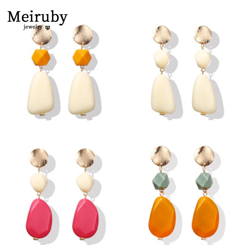 4 Style Korean Big Drop Earrings Simple Geometric Long Drop Earrings Fashion Jewelry
4 Style Korean Big Drop Earrings Simple Geometric Long Drop Earrings Fashion Jewelry