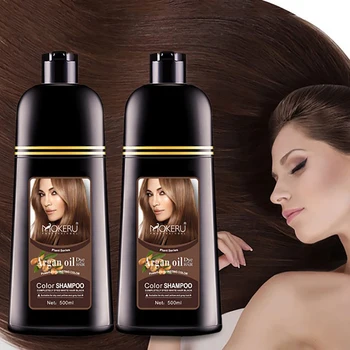 500ml Hair Coloring Shampoo Natural Argan Oil Essence Instant Hair Dye Black Brown Wine Red Hair Color Cover Permanent
500ml Hair Coloring Shampoo Natural Argan Oil Essence Instant Hair Dye Black Brown Wine Red Hair Color Cover Permanent