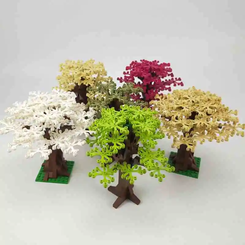 Legoing Tree City Series DIY MOC Plants Bricks White Green Toys Brown Red Accessories Blocks Colorful Figures Toys Legoings City
Legoing Tree City Series DIY MOC Plants Bricks White Green Toys Brown Red Accessories Blocks Colorful Figures Toys Legoings City