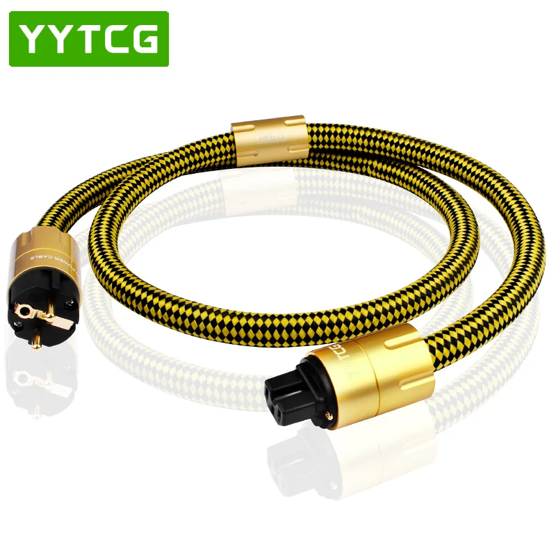 Free shipping HI-End YYTCG T3 Power Line HIFI Power Cable Power Cord with EU Plug AC Cable Line 1 pcs
Free shipping HI-End YYTCG T3 Power Line HIFI Power Cable Power Cord with EU Plug AC Cable Line 1 pcs
