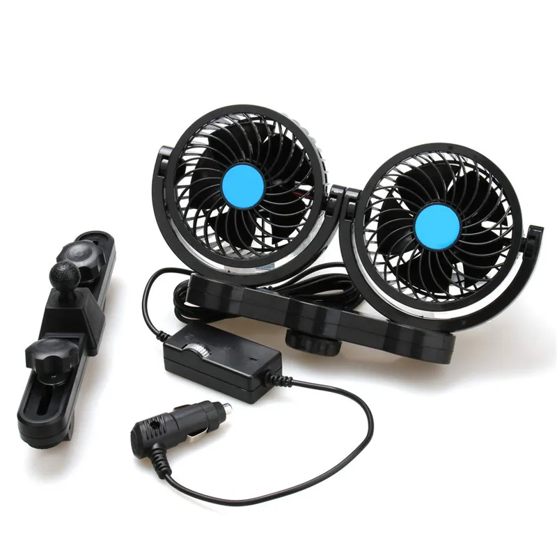 12V Electric Auto Cooling Fan Headrest 360 Degree Rotatable Dual Head Stepless Speed Rear Seat Air Fan for Sedan SUV RV Boat
12V Electric Auto Cooling Fan Headrest 360 Degree Rotatable Dual Head Stepless Speed Rear Seat Air Fan for Sedan SUV RV Boat