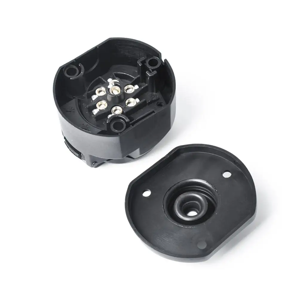 12V 7-Pin Flat Round Electrics Converter Trailer Connection Socket With EU Plug With Waterproof Rubber Ring
12V 7-Pin Flat Round Electrics Converter Trailer Connection Socket With EU Plug With Waterproof Rubber Ring
