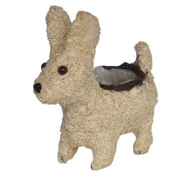 1PC Creative Dog Shape Flower Pot Planter Flower Arrangement Basket for Garden Home Office Decoration
1PC Creative Dog Shape Flower Pot Planter Flower Arrangement Basket for Garden Home Office Decoration