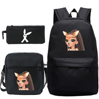 New Mochila Bag Ariana Grande Prints Backpack Boys Girls School Bag Travel Bag Teenage Laptop Bagpack with Crossbody Pen Bags
New Mochila Bag Ariana Grande Prints Backpack Boys Girls School Bag Travel Bag Teenage Laptop Bagpack with Crossbody Pen Bags