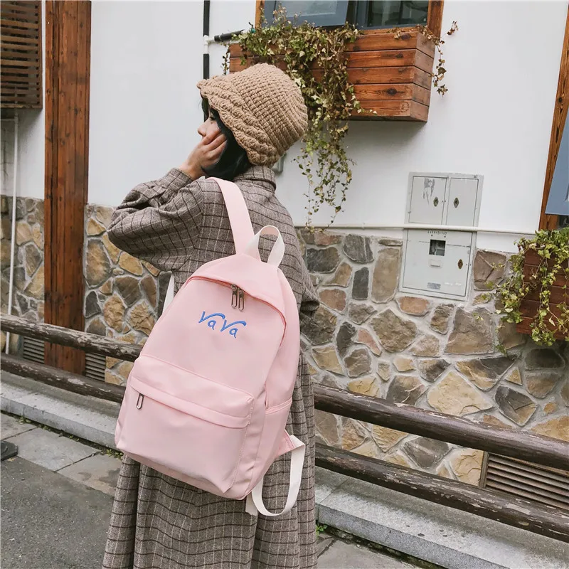 Small and fresh canvas literature and art students' schoolbag,2019 new high-capacity boudoir lovers' double-shoulder bag
Small and fresh canvas literature and art students' schoolbag,2019 new high-capacity boudoir lovers' double-shoulder bag
