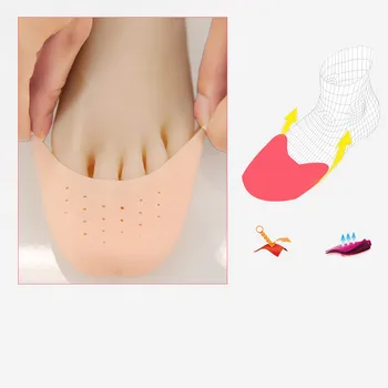 Professional Silicone Gel Toe Soft Shoes Pads Ballet Dance Toe Sock Foot Care Protector with Air Hole Breathable Shock Absorbing 
Professional Silicone Gel Toe Soft Shoes Pads Ballet Dance Toe Sock Foot Care Protector with Air Hole Breathable Shock Absorbing