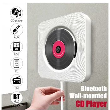 Portable Wall Mountable CD Player Bluetooth Speaker Music Player Remote Control HiFi FM Radio USB MP3 Stereo
Portable Wall Mountable CD Player Bluetooth Speaker Music Player Remote Control HiFi FM Radio USB MP3 Stereo
