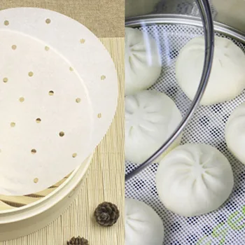 100Pcs Perforated Parchment Round Bamboo Steamer Paper Liners Disposable Suitable for Cooking Steaming Basket Air Fryer Dim Sum
100Pcs Perforated Parchment Round Bamboo Steamer Paper Liners Disposable Suitable for Cooking Steaming Basket Air Fryer Dim Sum