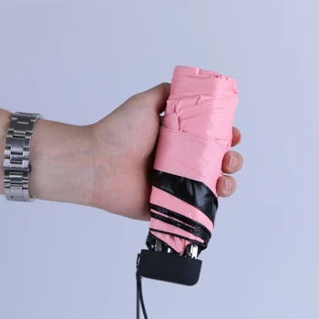 palm size Mini Pocket Umbrella Sun Protection Fashion Folding Rain Parasol Female Gift Girls Anti-UV Waterproof Portable Travel 
palm size Mini Pocket Umbrella Sun Protection Fashion Folding Rain Parasol Female Gift Girls Anti-UV Waterproof Portable Travel