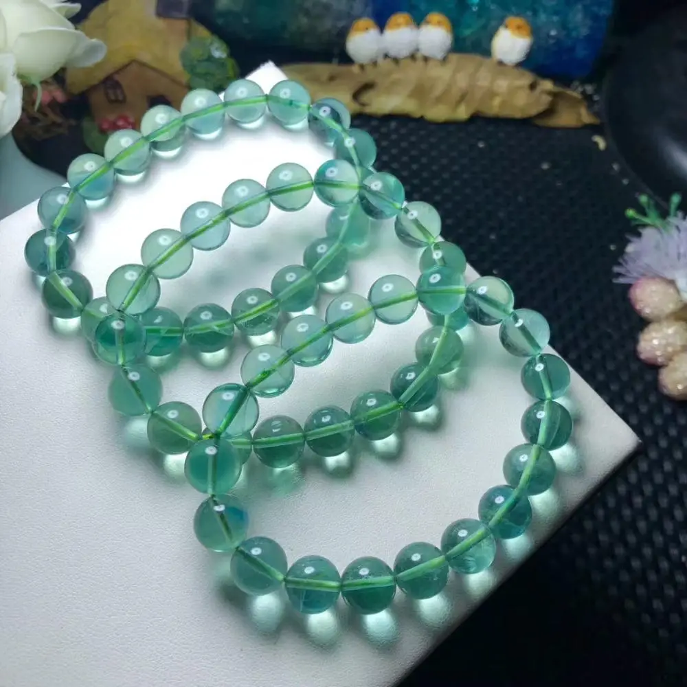 10mm Natural Green Fluorite Quartz Gemstone Clear Round Beads Bracelet Women Men Anniversary Love Gift AAAAA
10mm Natural Green Fluorite Quartz Gemstone Clear Round Beads Bracelet Women Men Anniversary Love Gift AAAAA