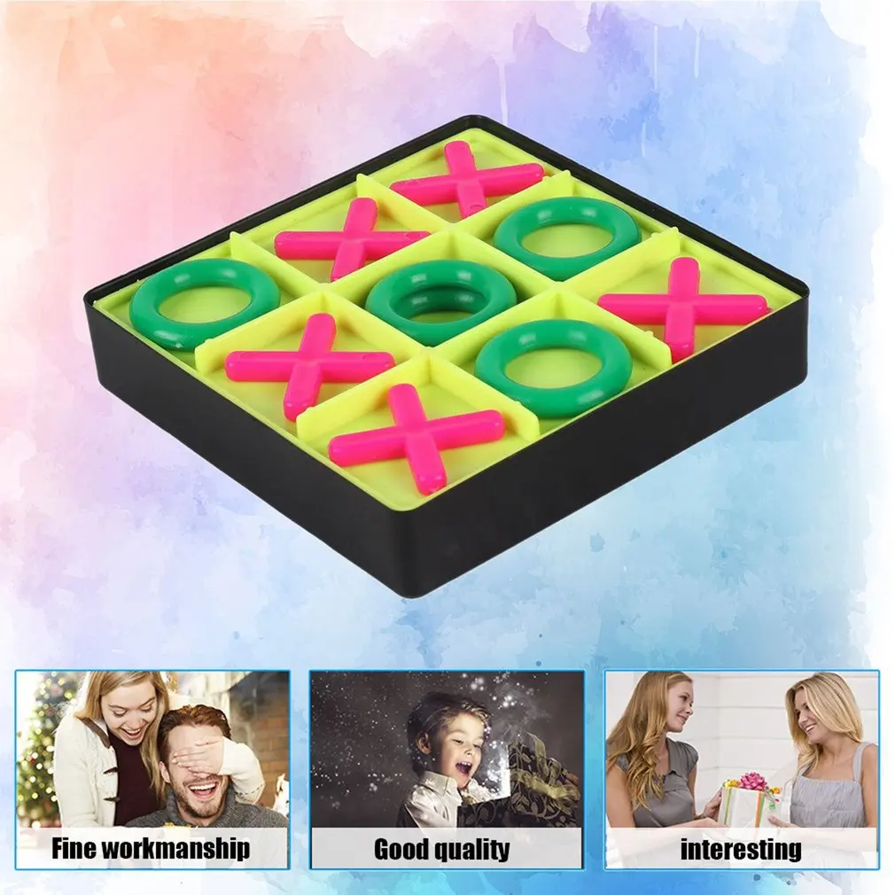 Parent-Child Interaction Leisure Board Game OX Chess Funny Developing Intelligent Educational Toys
Parent-Child Interaction Leisure Board Game OX Chess Funny Developing Intelligent Educational Toys