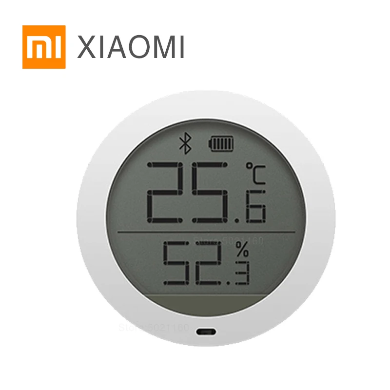 XIAOMI MIJIA Thermometer Bluetooth Hygrometer Smart Humidity Sensor LCD Screen Digital Thermometer Moisture Meter Mihome APP
XIAOMI MIJIA Thermometer Bluetooth Hygrometer Smart Humidity Sensor LCD Screen Digital Thermometer Moisture Meter Mihome APP