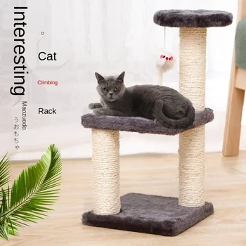 CatToy CatTree Cat Scratching PlatformCat Climbing Frame Cat Kitten Jumping Platform With Cat Scratching Post Disk Grinding Claw
CatToy CatTree Cat Scratching PlatformCat Climbing Frame Cat Kitten Jumping Platform With Cat Scratching Post Disk Grinding Claw