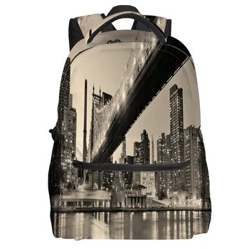 Bridge City River Sky Gloomy Backpack Wear Resistance Laptop Backpack Book Bag Casual Sports Bags School Bag
Bridge City River Sky Gloomy Backpack Wear Resistance Laptop Backpack Book Bag Casual Sports Bags School Bag